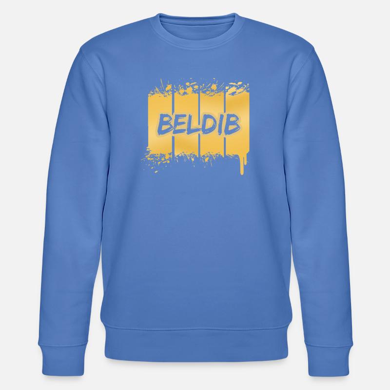 Urlaub Beldib - Stanley/Stella Unisex Bio-Sweatshirt CHANGER  - Blau