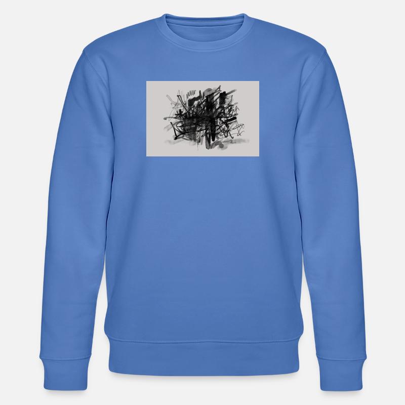 Knoten des Lärms - Stanley/Stella Unisex Bio-Sweatshirt CHANGER  - Blau