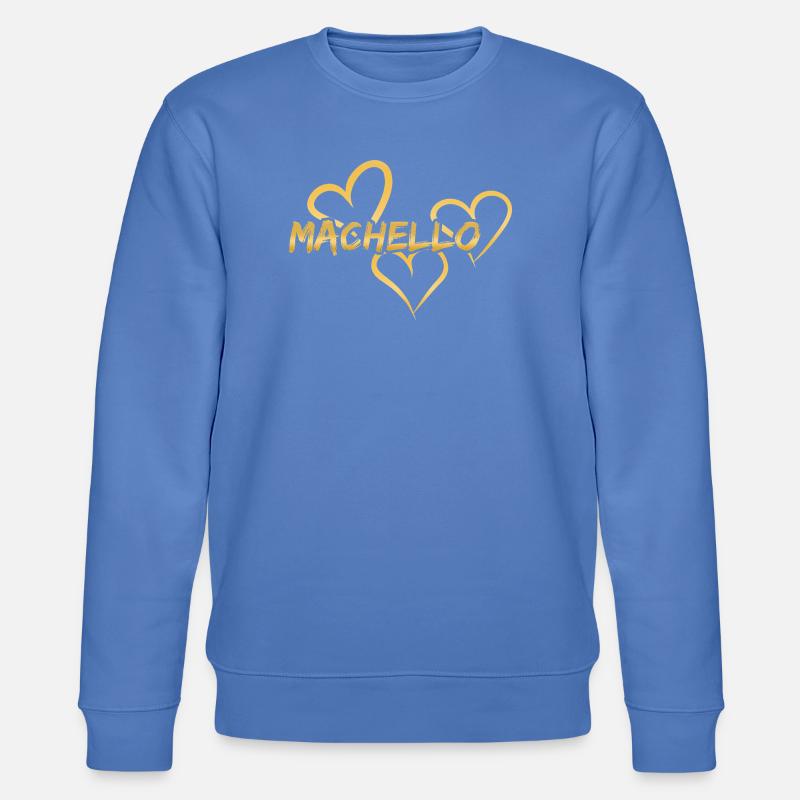Machello - Stanley/Stella Unisex Bio-Sweatshirt CHANGER  - Blau