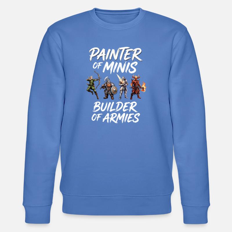 Malmaster Minis – Bâtisseurs des Armées - Sweat bio CHANGER Stanley/Stella Unisexe - bleu