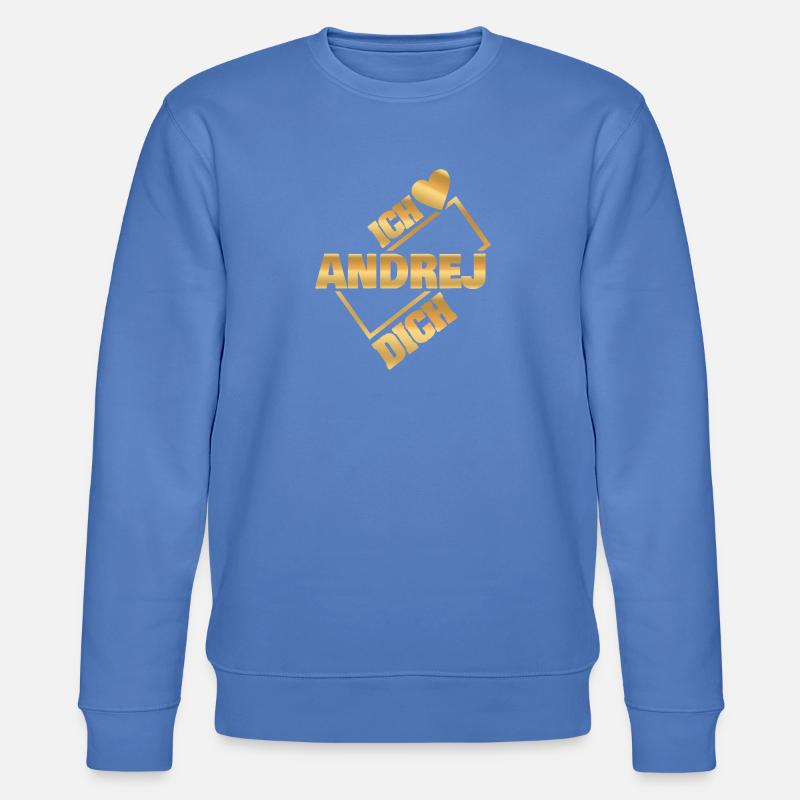 Andrej - Stanley/Stella CHANGER Unisex Organic Sweatshirt - bright blue