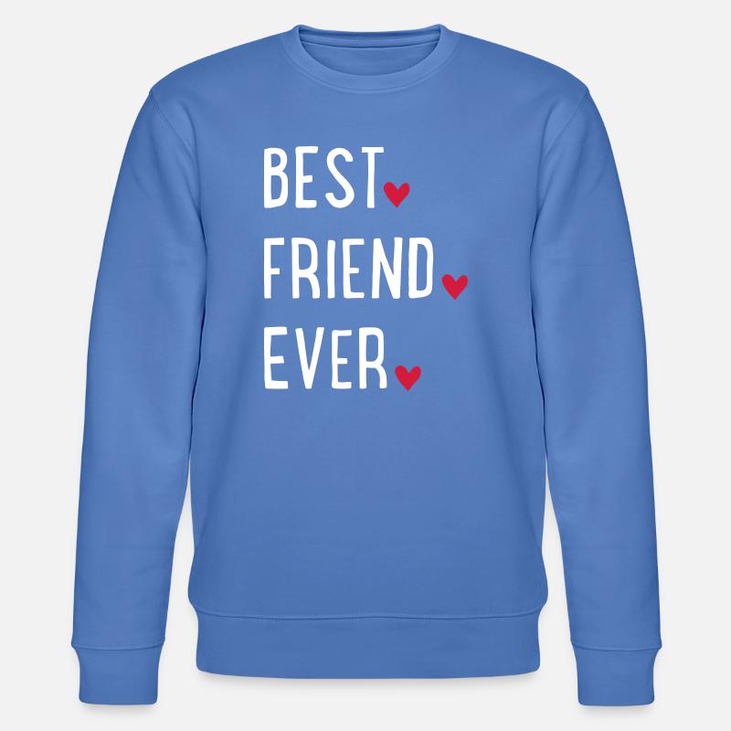 Bester Freund - Stanley/Stella Unisex Bio-Sweatshirt CHANGER  - Blau