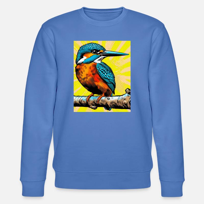 Eisvogel - Stanley/Stella Unisex Bio-Sweatshirt CHANGER  - Blau