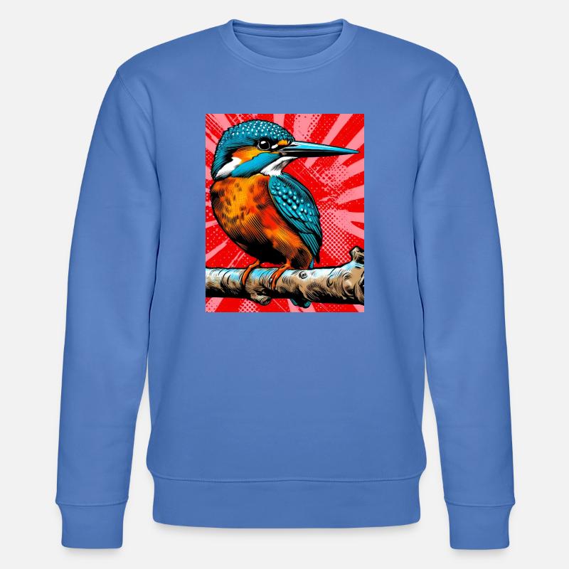 Eisvogel - Stanley/Stella Unisex Bio-Sweatshirt CHANGER  - Blau