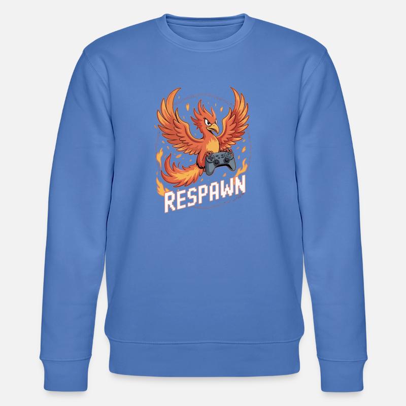 Phönix Controller Respawn - Stanley/Stella Unisex Bio-Sweatshirt CHANGER  - Blau