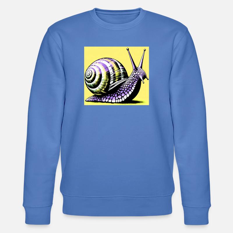 Escargot - Sweat bio CHANGER Stanley/Stella Unisexe - bleu