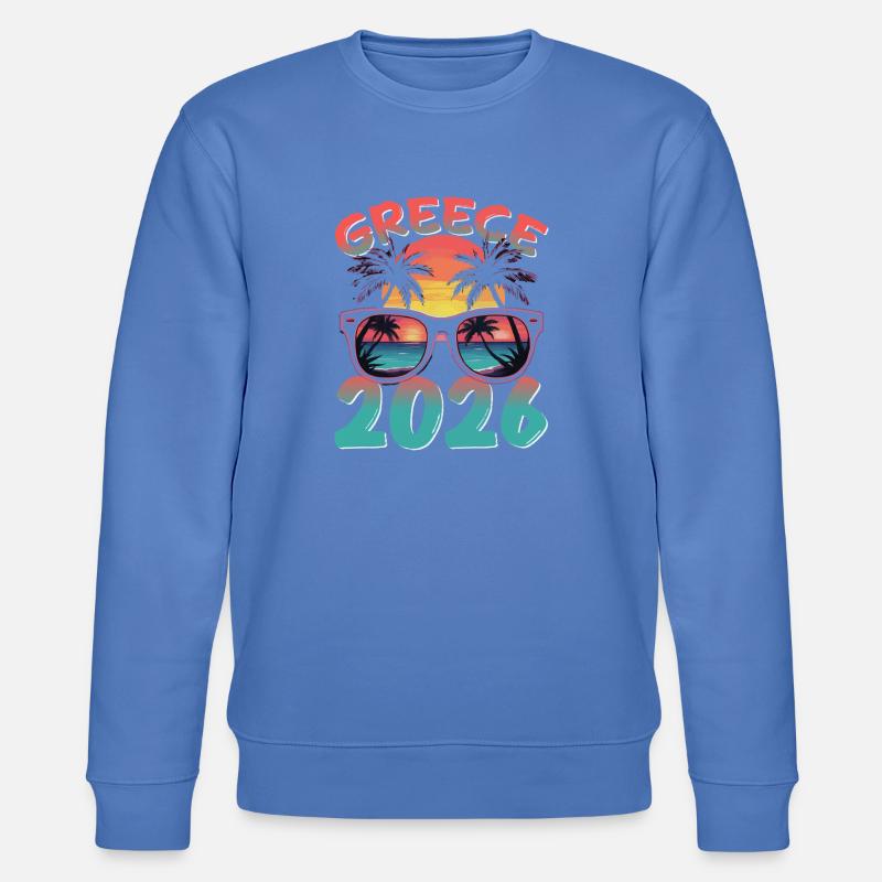 Grèce 2026 - Sweat bio CHANGER Stanley/Stella Unisexe - bleu