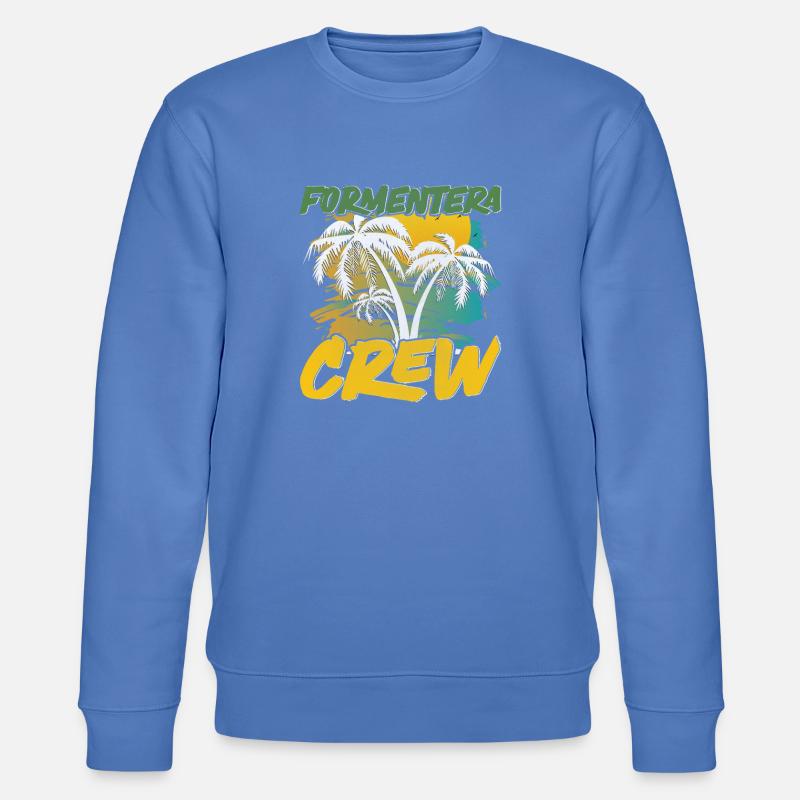 Formentera Crew - Stanley/Stella Unisex Bio-Sweatshirt CHANGER  - Blau