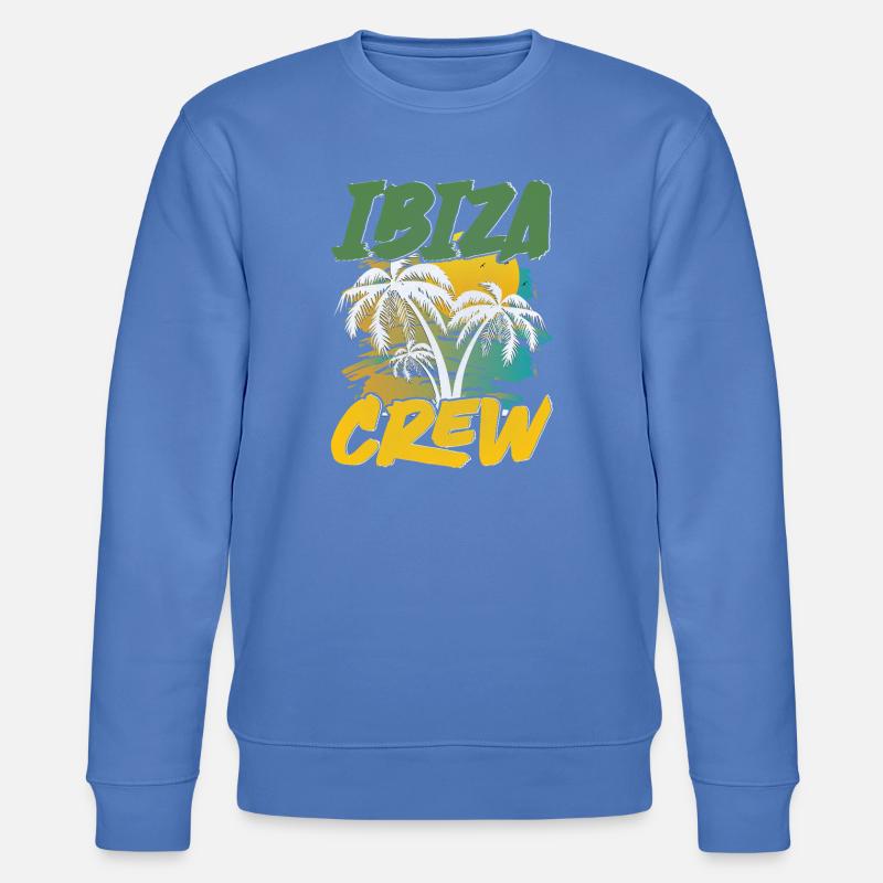 Ibiza Crew - Stanley/Stella Unisex Bio-Sweatshirt CHANGER - Blau