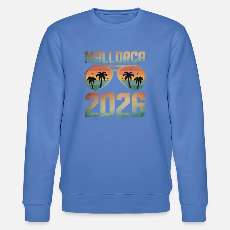 Mallorca 2026 - Stanley/Stella Unisex Bio-Sweatshirt CHANGER  - Blau