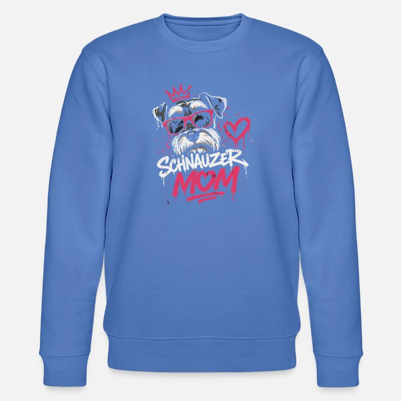 Graffiti du roi schnauzer - Sweat bio CHANGER Stanley/Stella Unisexe - bleu