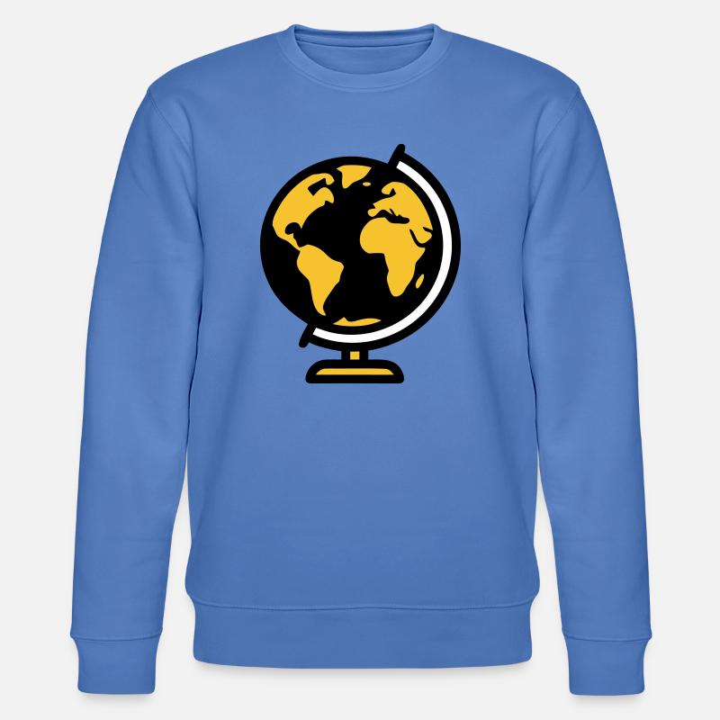 École Globe Globe Earth - Sweat bio CHANGER Stanley/Stella Unisexe - bleu