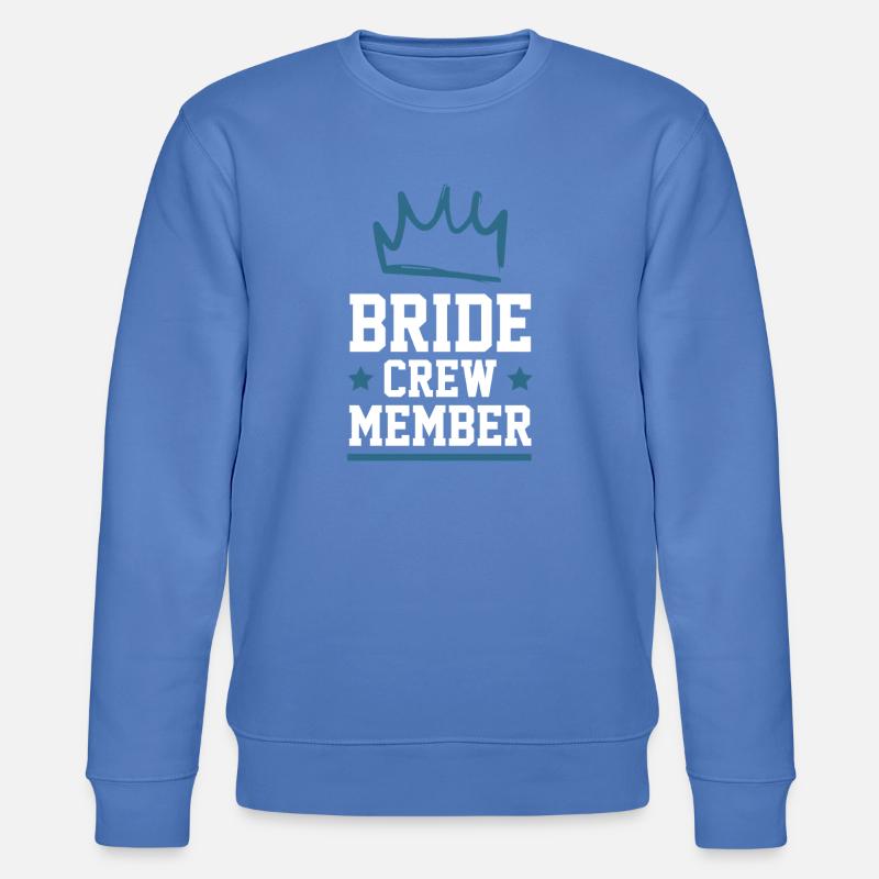 Équipage de la mariée - Sweat bio CHANGER Stanley/Stella Unisexe - bleu