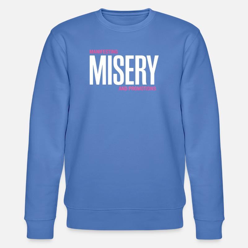 Manifeste de la misère Tee - Sweat bio CHANGER Stanley/Stella Unisexe - bleu
