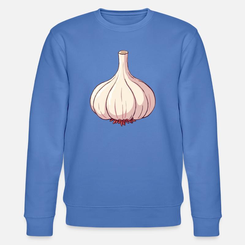 Knoblauch - Stanley/Stella Unisex Bio-Sweatshirt CHANGER  - Blau