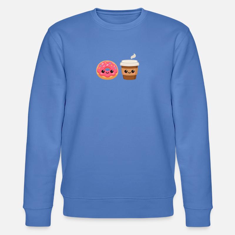 Amis du Donut et du Café - Sweat bio CHANGER Stanley/Stella Unisexe - bleu