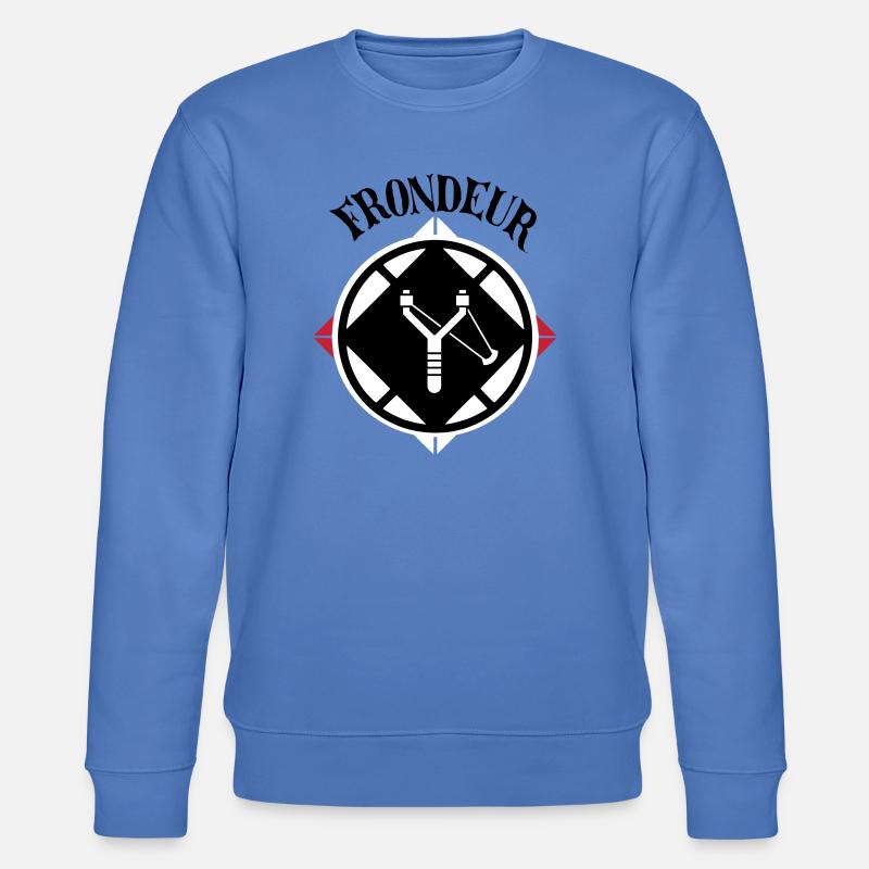 Slinger-Emblem - Stanley/Stella Unisex Bio-Sweatshirt CHANGER - Blau