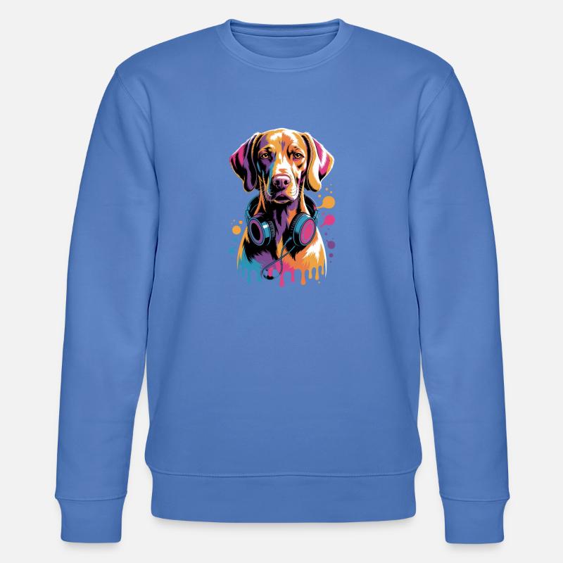 Viszla - Stanley/Stella Unisex Bio-Sweatshirt CHANGER - Blau