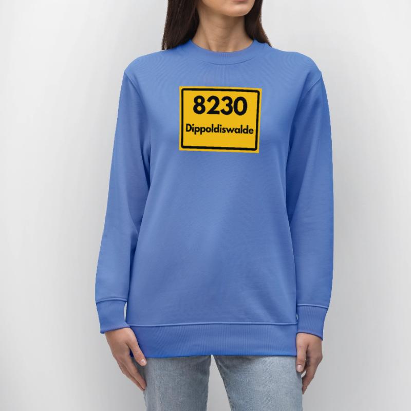 OLD POSTCODE ZIP CODE 8230 DIPPOLDISWALDE SAXONY Stanley/Stella CHANGER Unisex Organic Sweatshirt