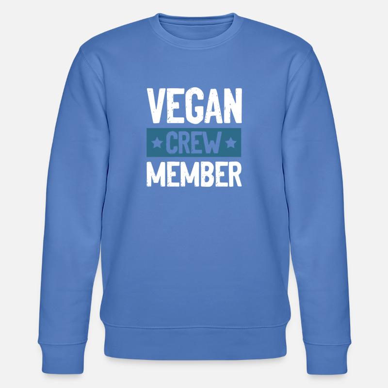 Vegan Crew - Sweat bio CHANGER Stanley/Stella Unisexe - bleu