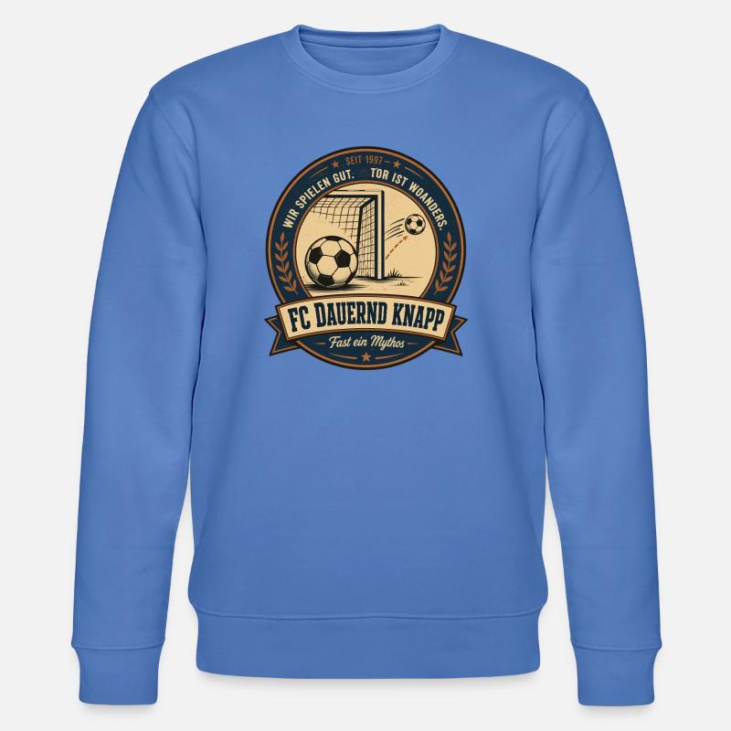 FC Dauernd Knapp - Stanley/Stella Unisex Bio-Sweatshirt CHANGER - Blau