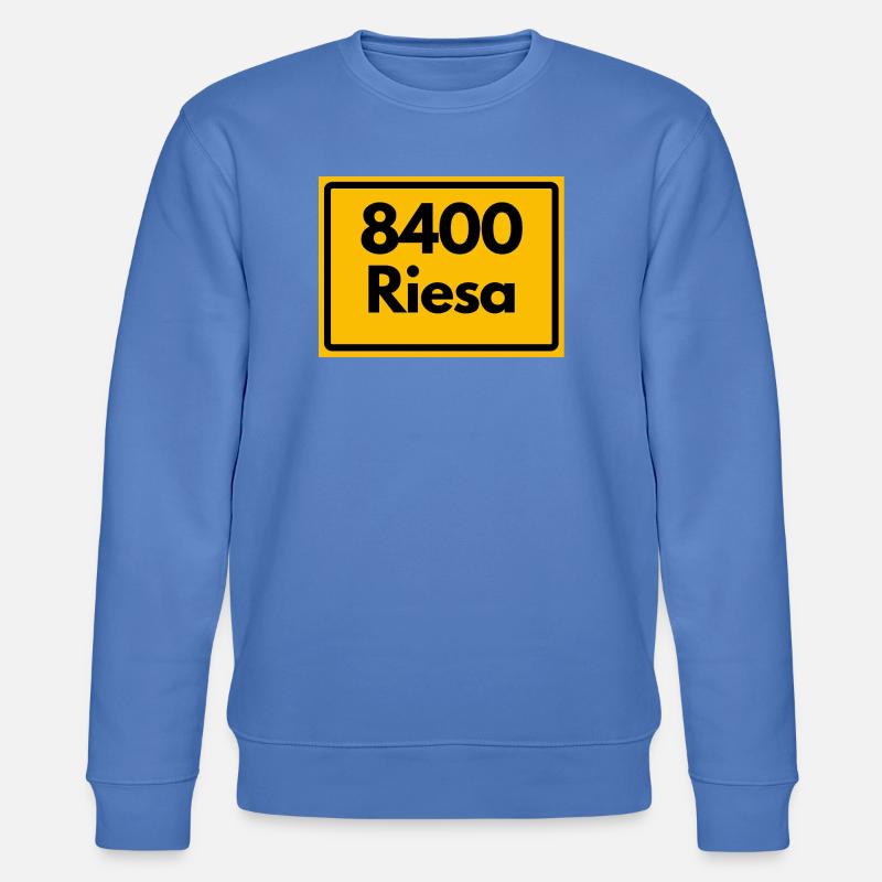 8400 SACHSEN 01587 RIESA - Stanley/Stella Unisex Bio-Sweatshirt CHANGER - Blau