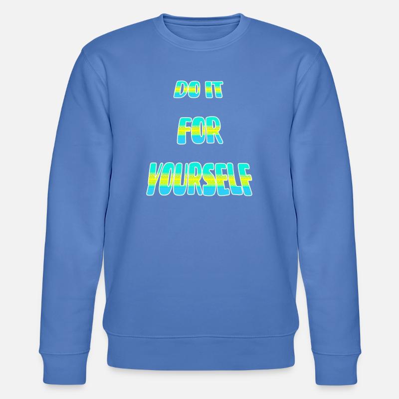 Fais-le point. - Sweat bio CHANGER Stanley/Stella Unisexe - bleu