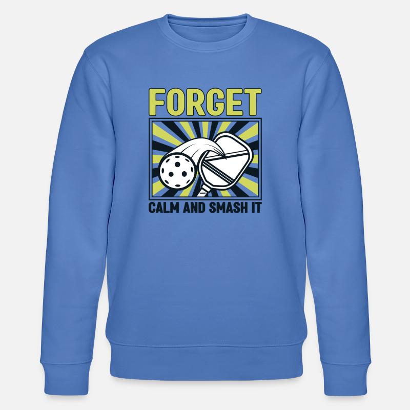 Forget silence – beat it! - Stanley/Stella CHANGER Unisex Organic Sweatshirt - bright blue