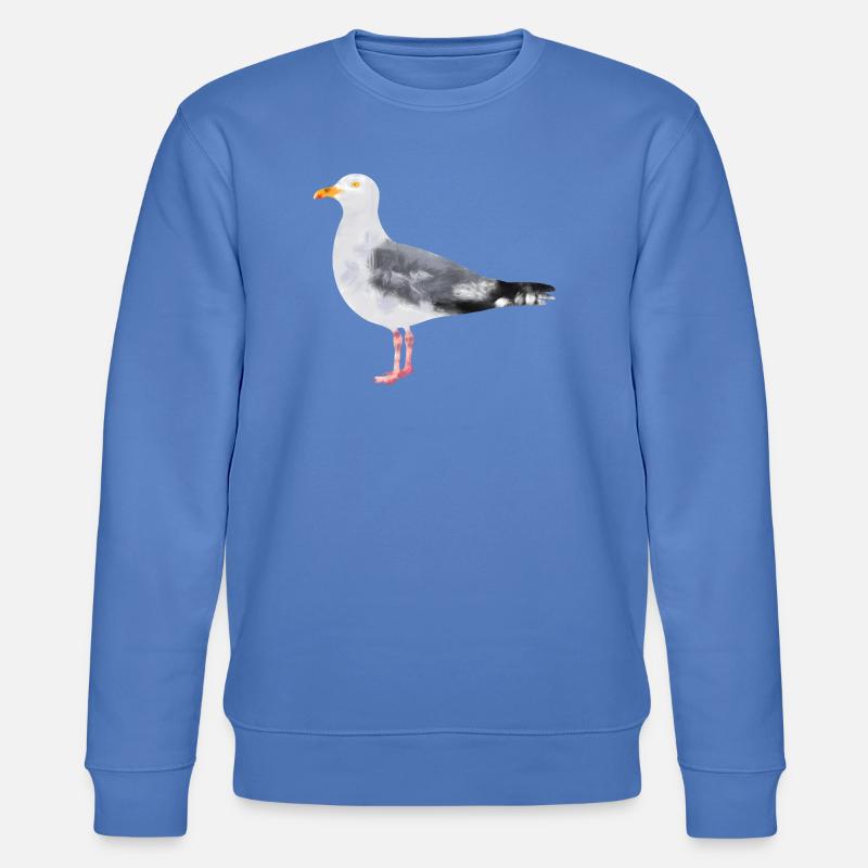 Silbermöve - Stanley/Stella Unisex Bio-Sweatshirt CHANGER - Blau