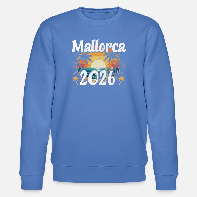 Mallorca 2026 - Stanley/Stella Unisex Bio-Sweatshirt CHANGER - Blau