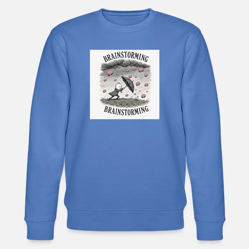 Brainstorming - Stanley/Stella Unisex Bio-Sweatshirt CHANGER - Blau