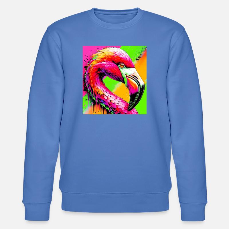 Flamant - Sweat bio CHANGER Stanley/Stella Unisexe - bleu