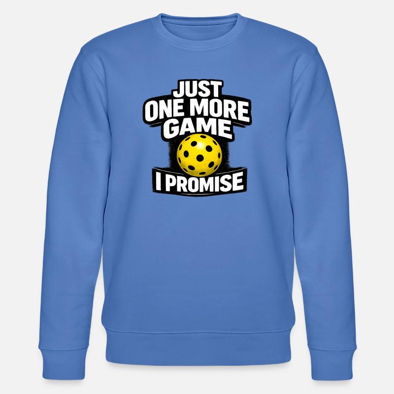 Nur noch ein Spiel, ich verspreche - Stanley/Stella Unisex Bio-Sweatshirt CHANGER  - Blau