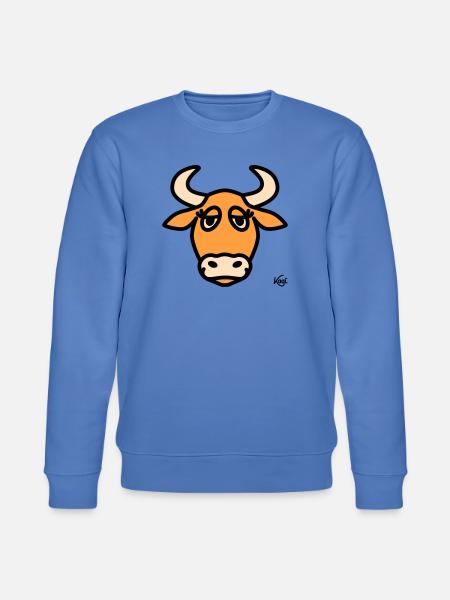 Taurus Large - Stanley/Stella CHANGER Unisex Organic Sweatshirt - bright blue
