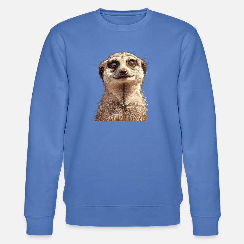 Suricate Erdmännchen - Sweat bio CHANGER Stanley/Stella Unisexe - bleu