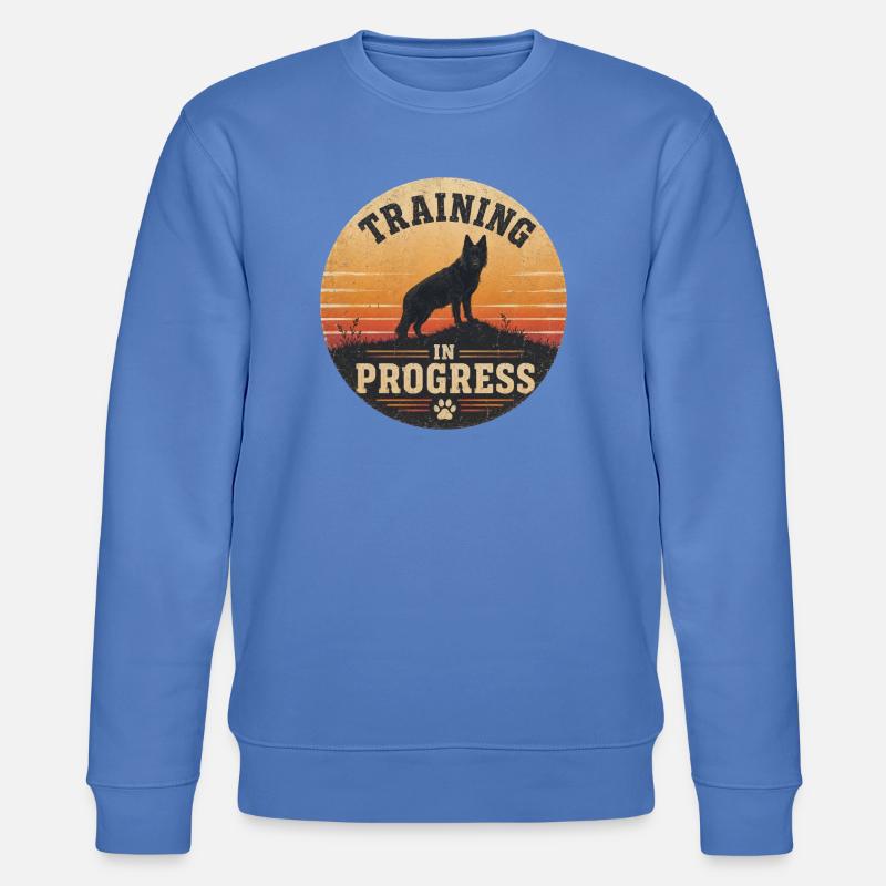 Training in Progress - Stanley/Stella Unisex Bio-Sweatshirt CHANGER - Blau