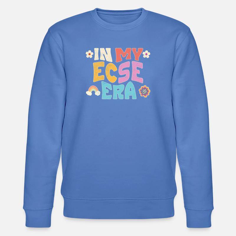 À mon époque ECSE - Sweat bio CHANGER Stanley/Stella Unisexe - bleu