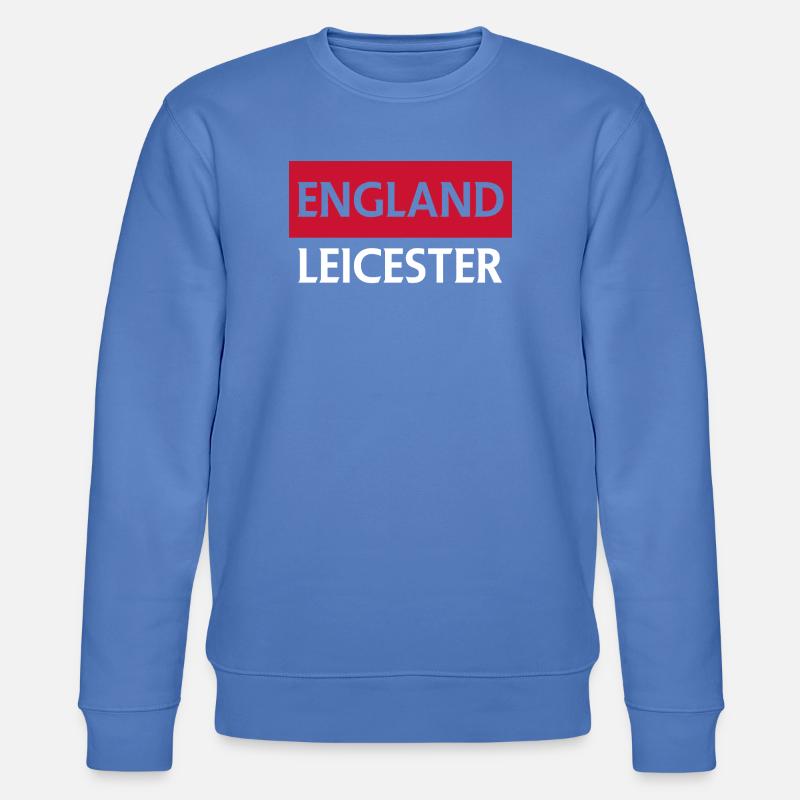Drapeau de l’Angleterre avec City Skyline - Sweat bio CHANGER Stanley/Stella Unisexe - bleu