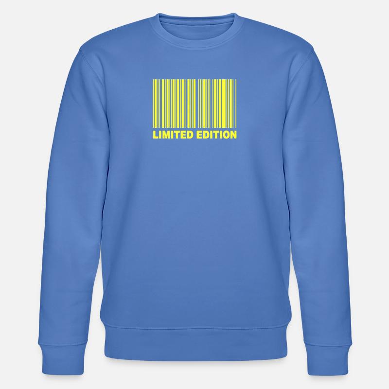 ÉDITION LIMITÉE - CODE-BARRES - Sweat bio CHANGER Stanley/Stella Unisexe - bleu