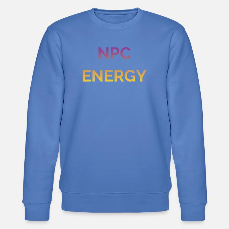 NPC Energie Gradient Logo - Stanley/Stella Unisex Bio-Sweatshirt CHANGER  - Blau