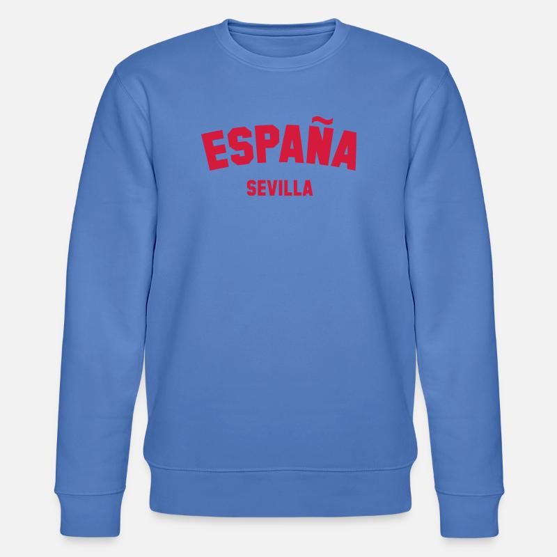 SEVILLA Spain Spanien Espana - Stanley/Stella Unisex Bio-Sweatshirt CHANGER  - Blau