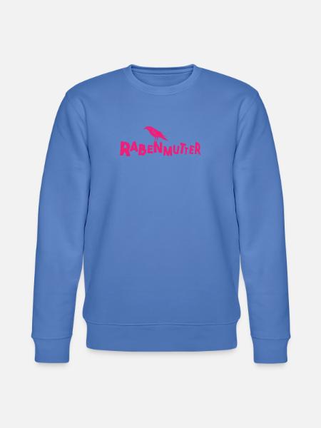 Rabenmutter - Mutter - Mama - Mami - Rabe - Stanley/Stella Unisex Bio-Sweatshirt CHANGER - Blau
