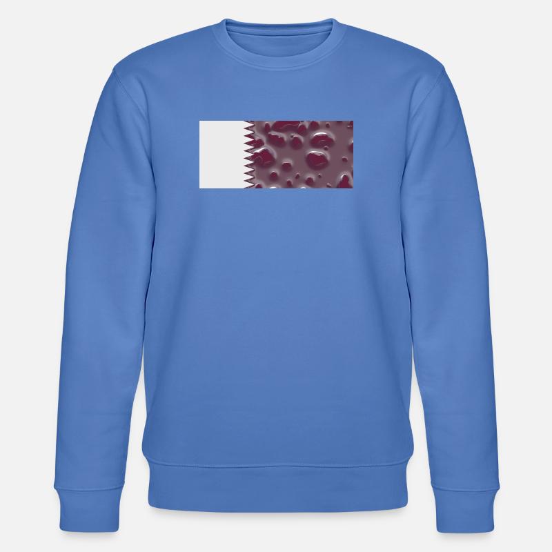 Katar als Land - Stanley/Stella Unisex Bio-Sweatshirt CHANGER  - Blau