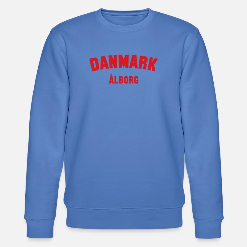 ALBORG Danmark Danemark - Sweat bio CHANGER Stanley/Stella Unisexe - bleu