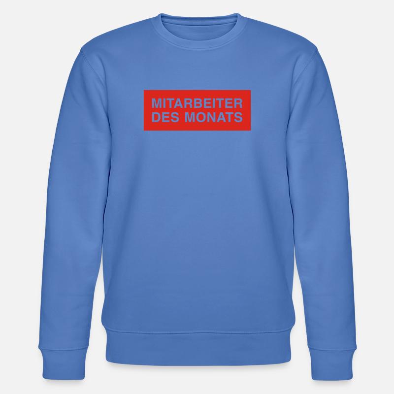 mitarbeiter des monats - Stanley/Stella Unisex Bio-Sweatshirt CHANGER  - Blau