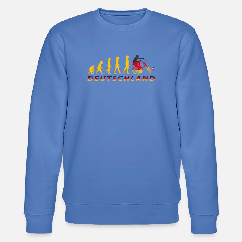 Cyclisme, Cyclball, Cyclisme en salle, Évolution - Sweat bio CHANGER Stanley/Stella Unisexe - bleu