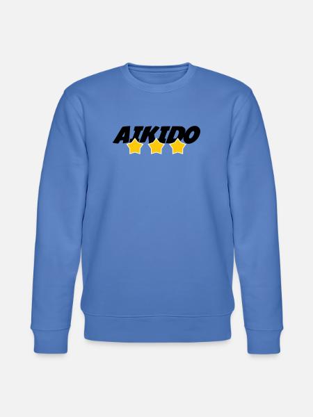 Aikido - Martial Art - Aikido - Stanley/Stella CHANGER Unisex Organic Sweatshirt - bright blue