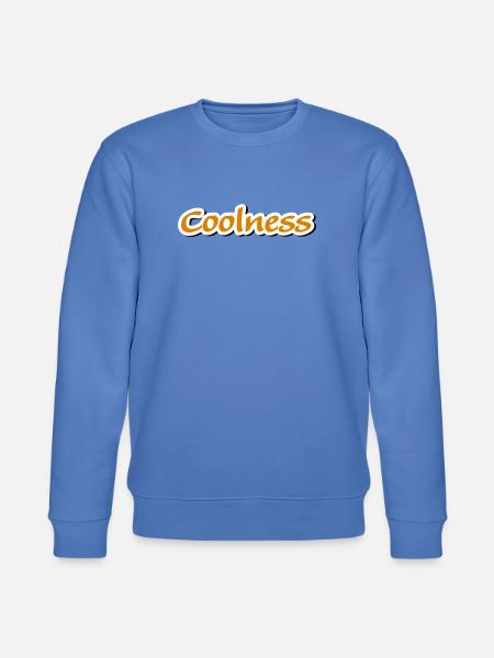 coolness claim Vectorgraphic - Stanley/Stella CHANGER Unisex Organic Sweatshirt - bright blue