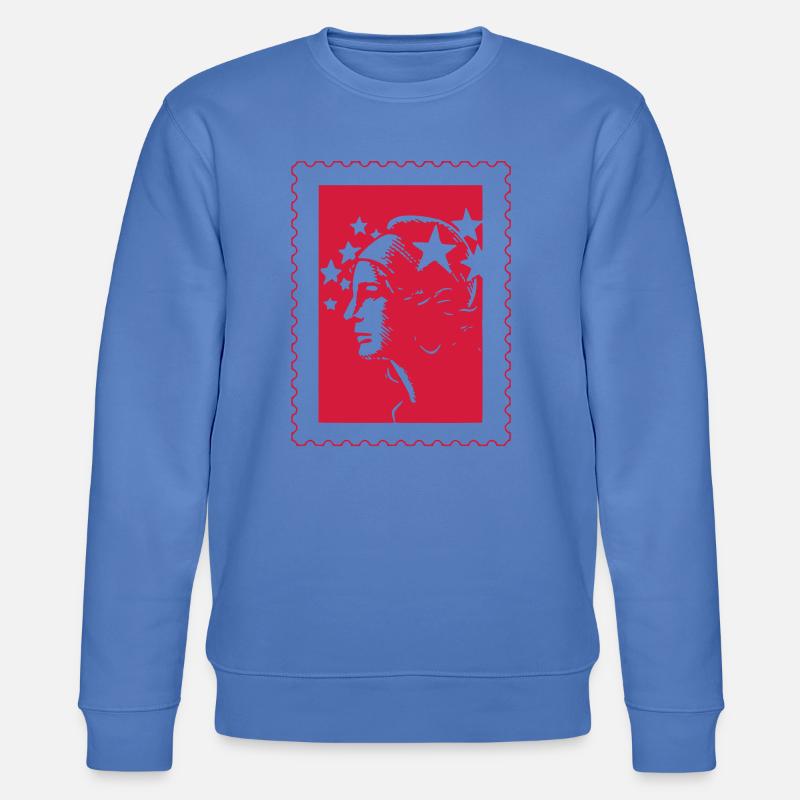 Bereits gestempelt (e) - Stanley/Stella Unisex Bio-Sweatshirt CHANGER  - Blau