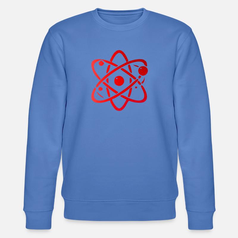 Conception d’illustration de modèle atomique - Sweat bio CHANGER Stanley/Stella Unisexe - bleu